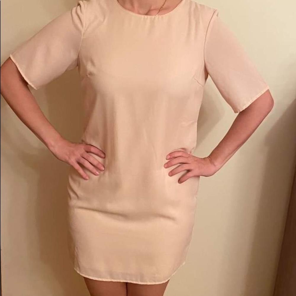 Pastel pink dress